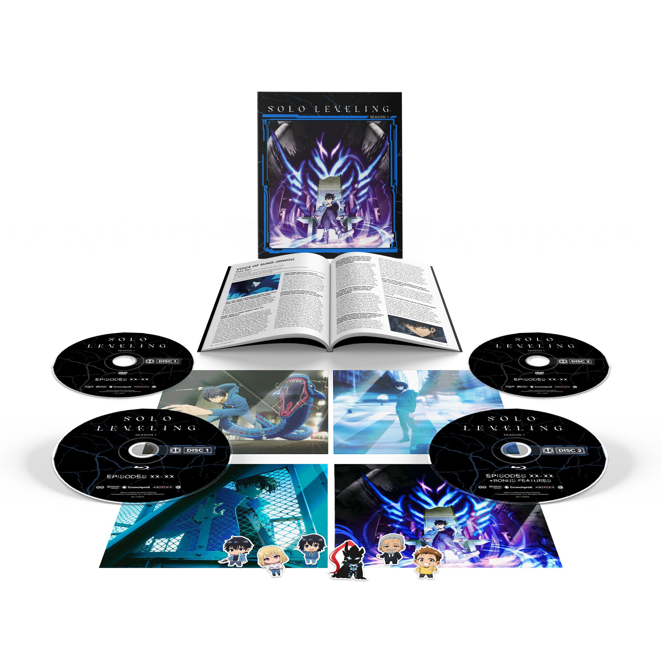1744734628-5681789ef88a3a18ecde3f7d3edc5240 Solo Leveling Season 1 - Limited Edition Blu-ray & DVD Box Set