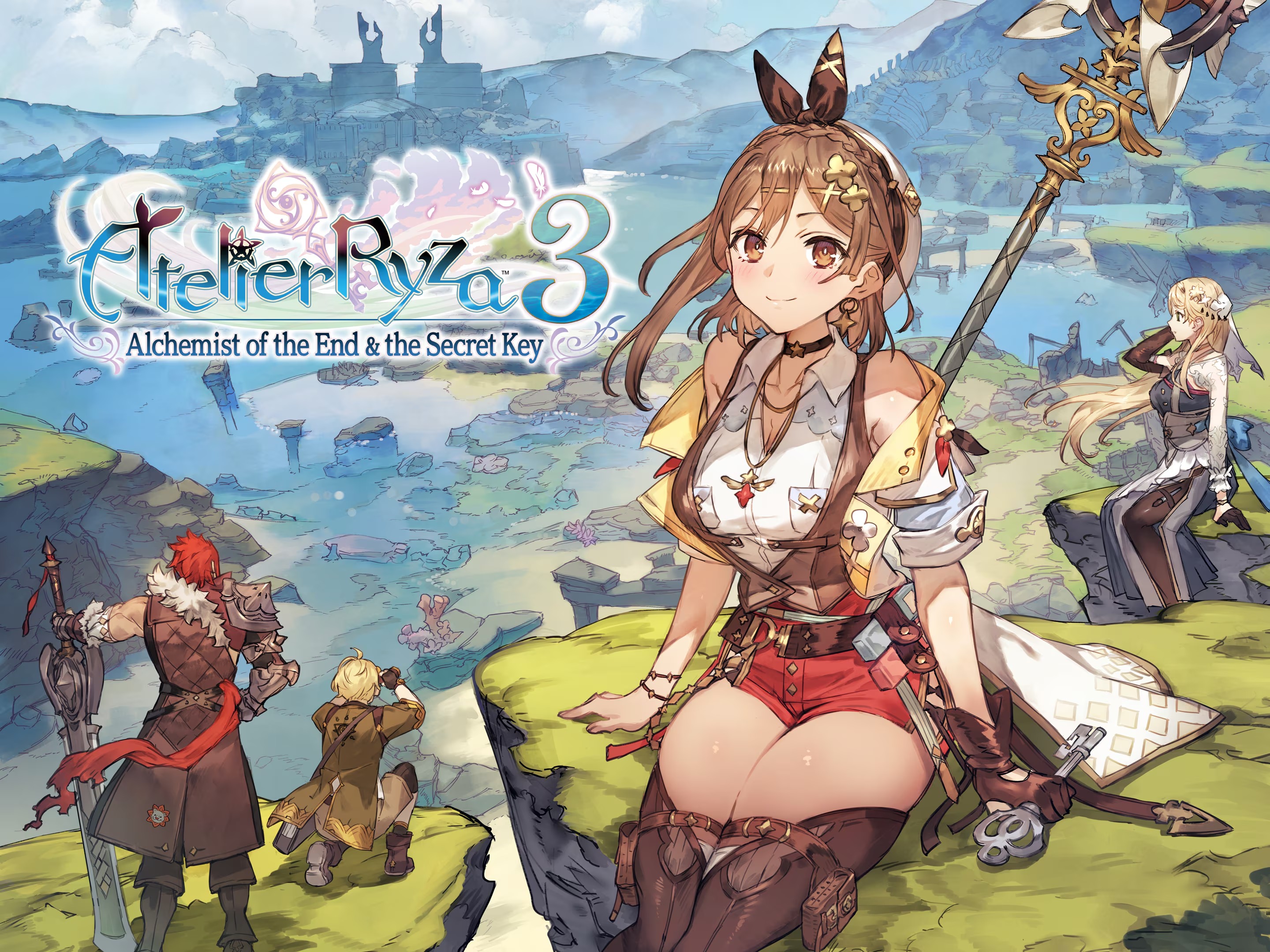 atelier ryza art pictured with prominent thighs