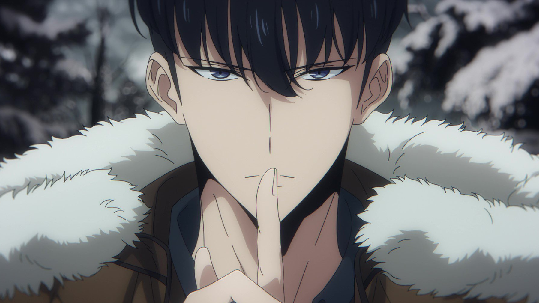 1746811432-a0577dfd553a8b5b5e09719fb1384335 jinwoo shushes onlooker from solo leveling anime