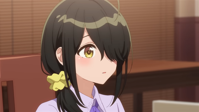 Shiunji Family Children Anime Features Kotono in Cafe Date-Themed Visual