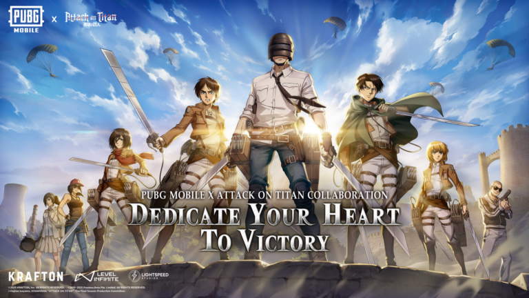PUBG MOBILE Rolls Out Version 3.8 Update Featuring Attack on Titan Collab