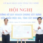 Tây Ninh công bố quy hoạch Khu kinh tế cửa khẩu Mộc Bài - Ảnh 1.
