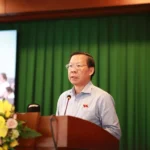 Ông Phan Văn Mãi: Dự án chống ngập 10.000 tỉ đồng hiện chỉ còn khoảng 8% khối lượng công việc - Ảnh 1.