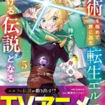 ‘Majutsu wo Kiwamete Tabi ni Deta Tensei Elf, Moteamashita Jumyou de Ikeru Densetsu to Naru’ TV Anime Adaptation Announced