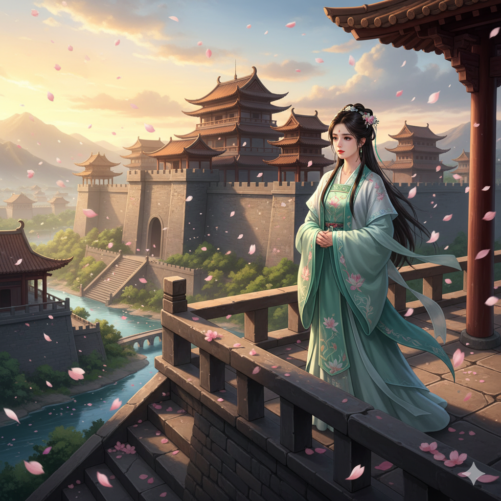 Hoa Rơi Trên Thành Vân