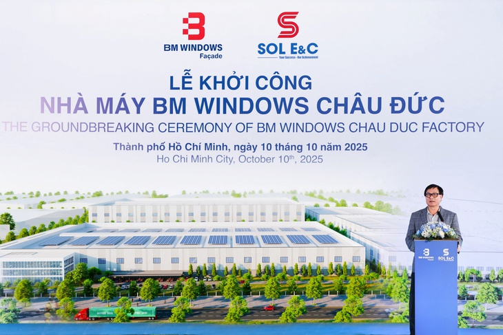 BM Windows khởi công nhà máy công nghệ cao rộng 100.000m² - Ảnh 2.
